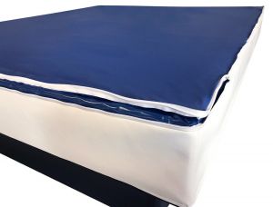 Waterbed topliner met rits